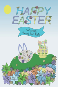 Happy Easter coloring book for kids