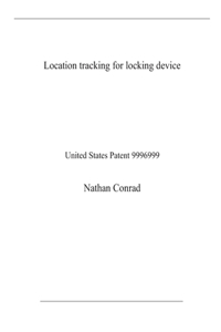 Location tracking for locking device