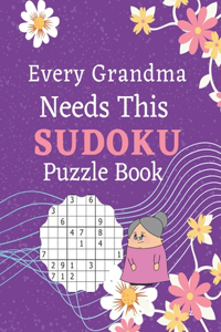 Every Grandma Needs This Sudoku Puzzle Book