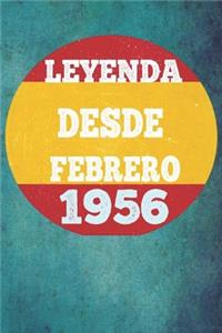 Leyenda Desde Febrero 1956