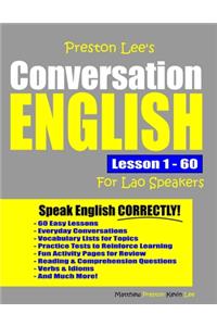 Preston Lee's Conversation English For Lao Speakers Lesson 1 - 60