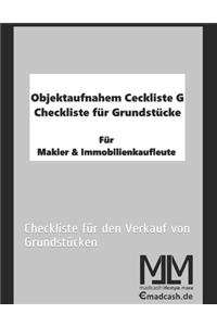 Objektaufnahme Checkliste G
