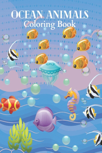 Ocean Animals Coloring Book