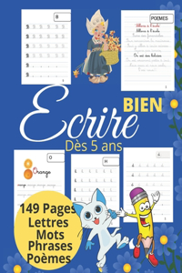 écrire bien dès 5 ans