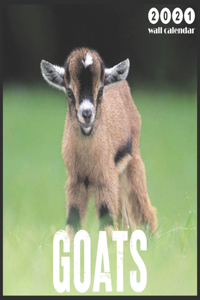 Goats 2021 Wall Calendar
