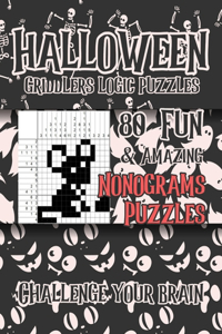 Halloween Griddlers Logic Puzzles