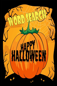 happy halloween word search