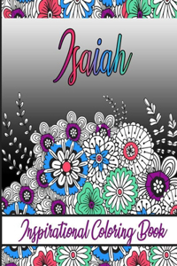 Isaiah Inspirational Coloring Book