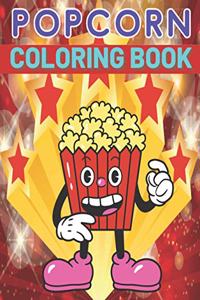 Popcorn Coloring Book