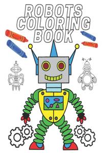 Coloring Book Robots