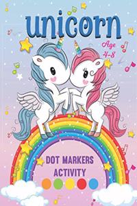 Dot Markers Activity Unicorn ages 4-8