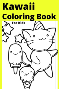 Kawaii Coloring Book For Kids