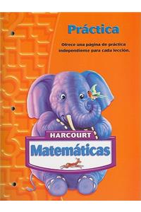 Harcourt Matematicas Practica, Grado K