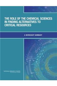 The Role of the Chemical Sciences in Finding Alternatives to Critical Resources