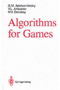 Algorithms for Games.
