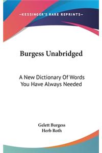 Burgess Unabridged