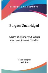 Burgess Unabridged