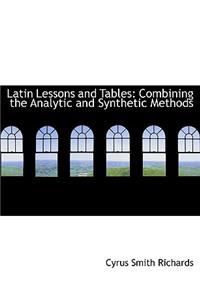 Latin Lessons and Tables