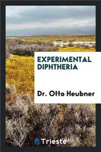 Experimental Diphtheria