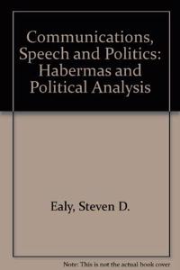 Communications, Speech and Politics