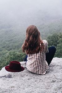 Girl on Top of the Mountain Adventure Journal