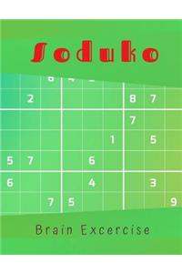 Soduko Brain Excercise