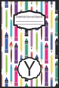 Composition Notebook Y