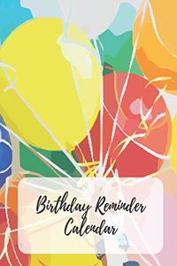 Birthday Reminder Calendar