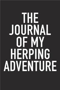 The Journal of My Herping Adventure