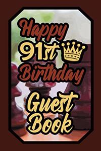 Happy 91st Birthday Guest Book