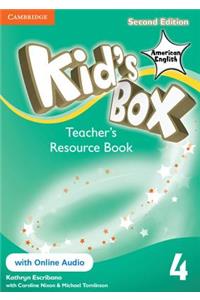 Kid's Box American English Level 4 Teacher's Resource Book with Online Audio