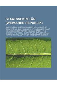 Staatssekretar (Weimarer Republik)