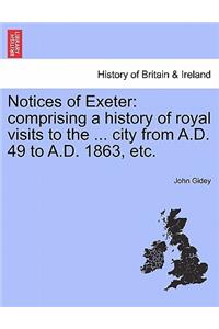Notices of Exeter