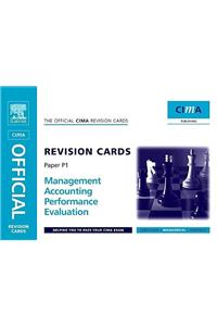 Cima Revision Cards: Management Accounting Performance Evaluation