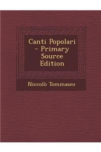 Canti Popolari
