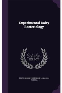 Experimental Dairy Bacteriology