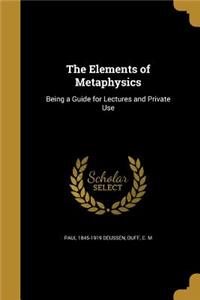 Elements of Metaphysics