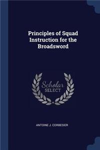 Principles of Squad Instruction for the Broadsword