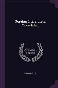 Foreign Literature in Translation