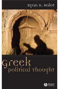 Greek Political Thought