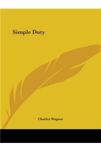 Simple Duty