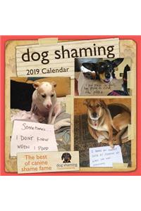 Dog Shaming 2019 Wall Calendar