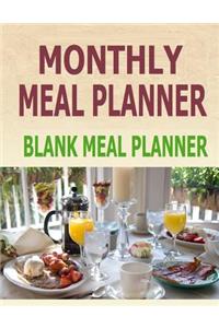 Monthly Meal Planner