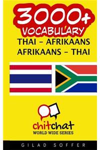 3000+ Thai - Afrikaans Afrikaans - Thai Vocabulary