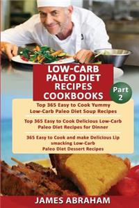 Low- Carb Paleo Diet Recipes Cookbooks