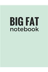 Big Fat Notebook (600 Pages)