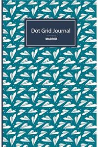 Cuaderno de malla de puntos - Aviones