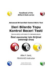 Advanced Billiard Ball Control Skills Test (Turkish)