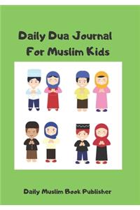 Daily Dua Journal For Muslim kids