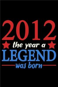 2012 The Year A Legend Was Born